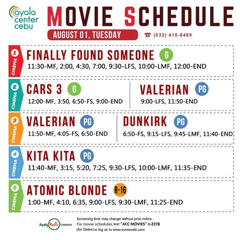 ayala cebu movie schedule|ayala mall cebu movie schedule.